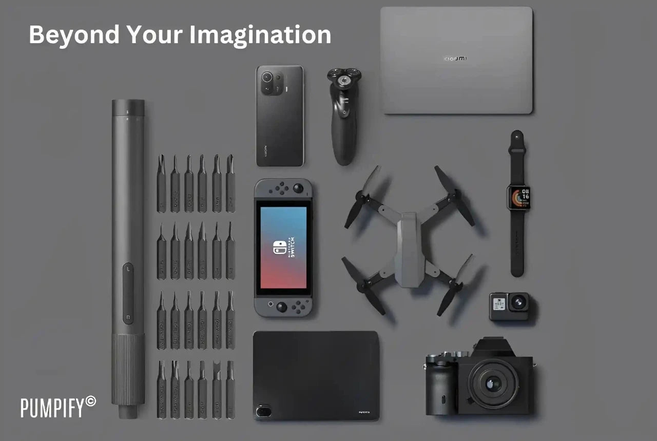 Xiaomi Mijia Electric Precision Screwdriver Kit Xiaomi Mijia Electric Precision Screwdriver Pumpify©