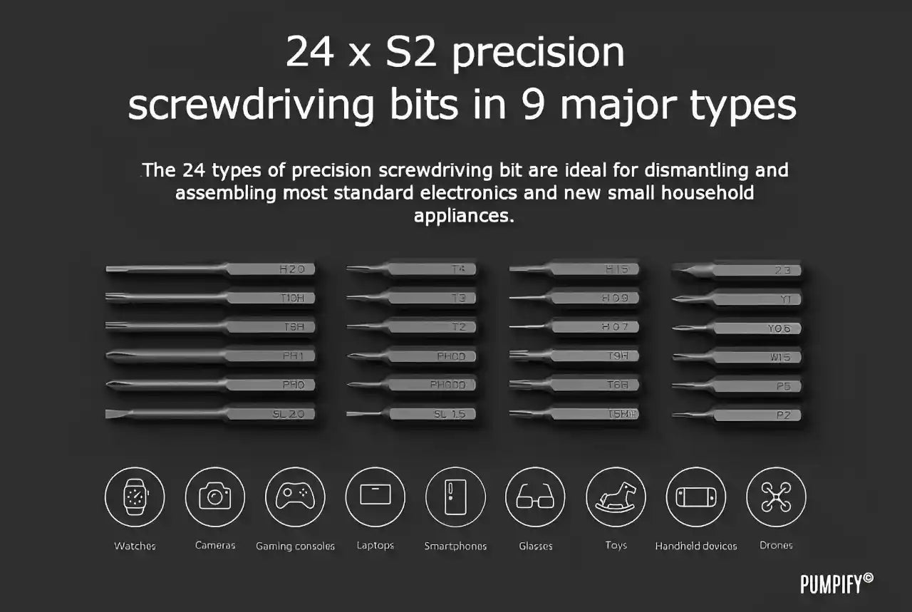 Xiaomi Mijia Electric Precision Screwdriver Kit Xiaomi Mijia Electric Precision Screwdriver Pumpify©