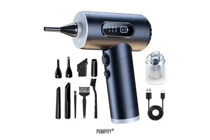 Portable 3 in 1 Air Duster & Vaccum Cleaner